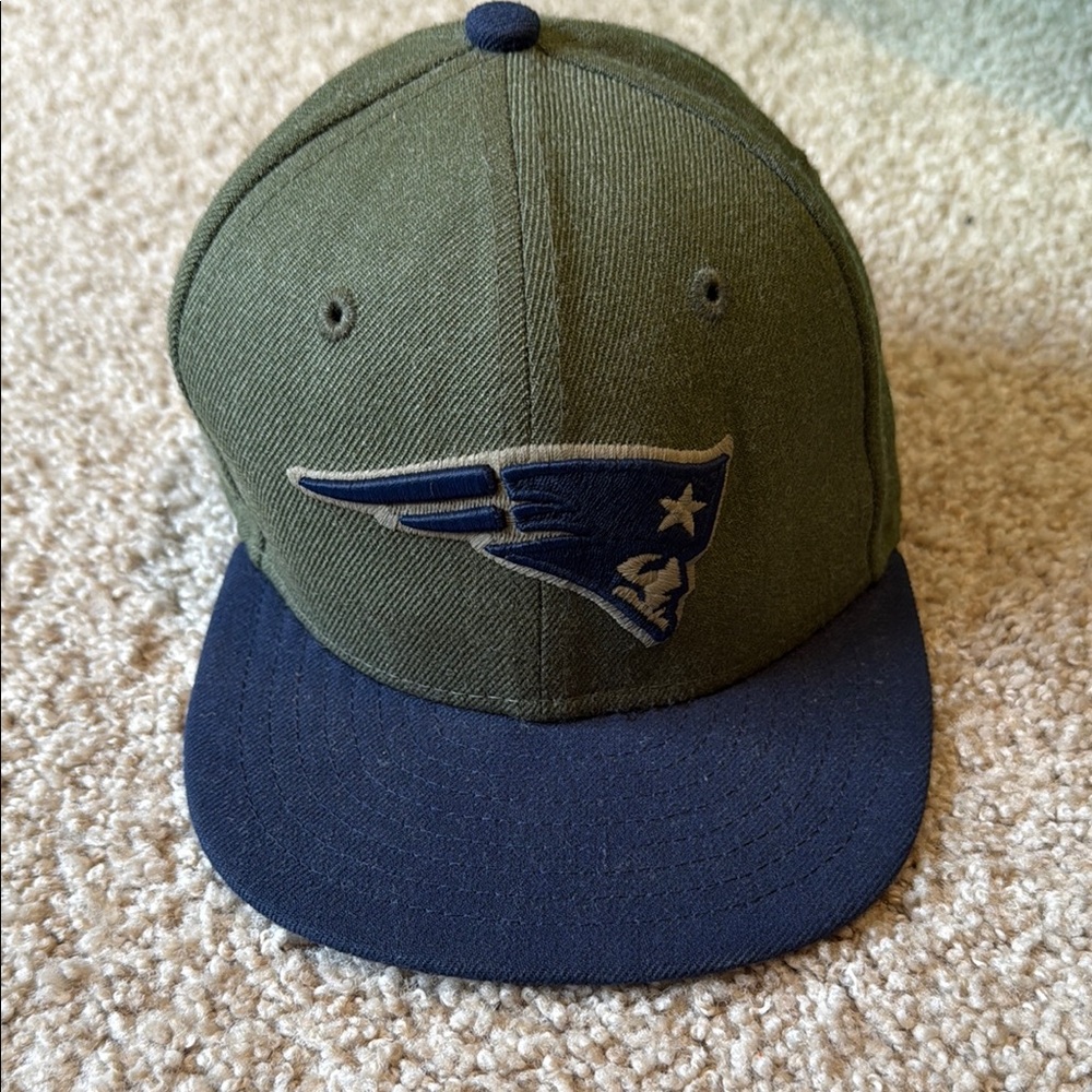 Green and Blue New England Patriots Hat